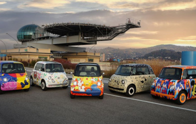 Fiat Topolino wears 5 exclusive Mickey Mouse designs at Lingotto